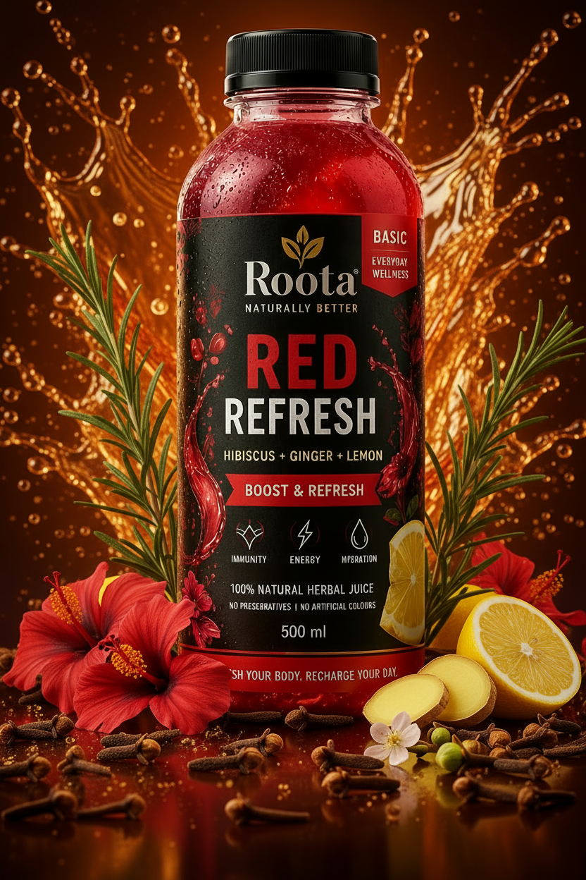 Roota Flavored Hibiscus Drink