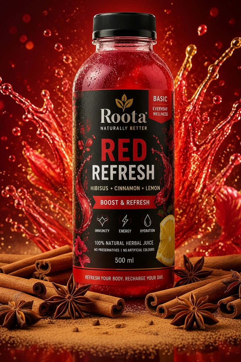 Roota Flavored Hibiscus Drink