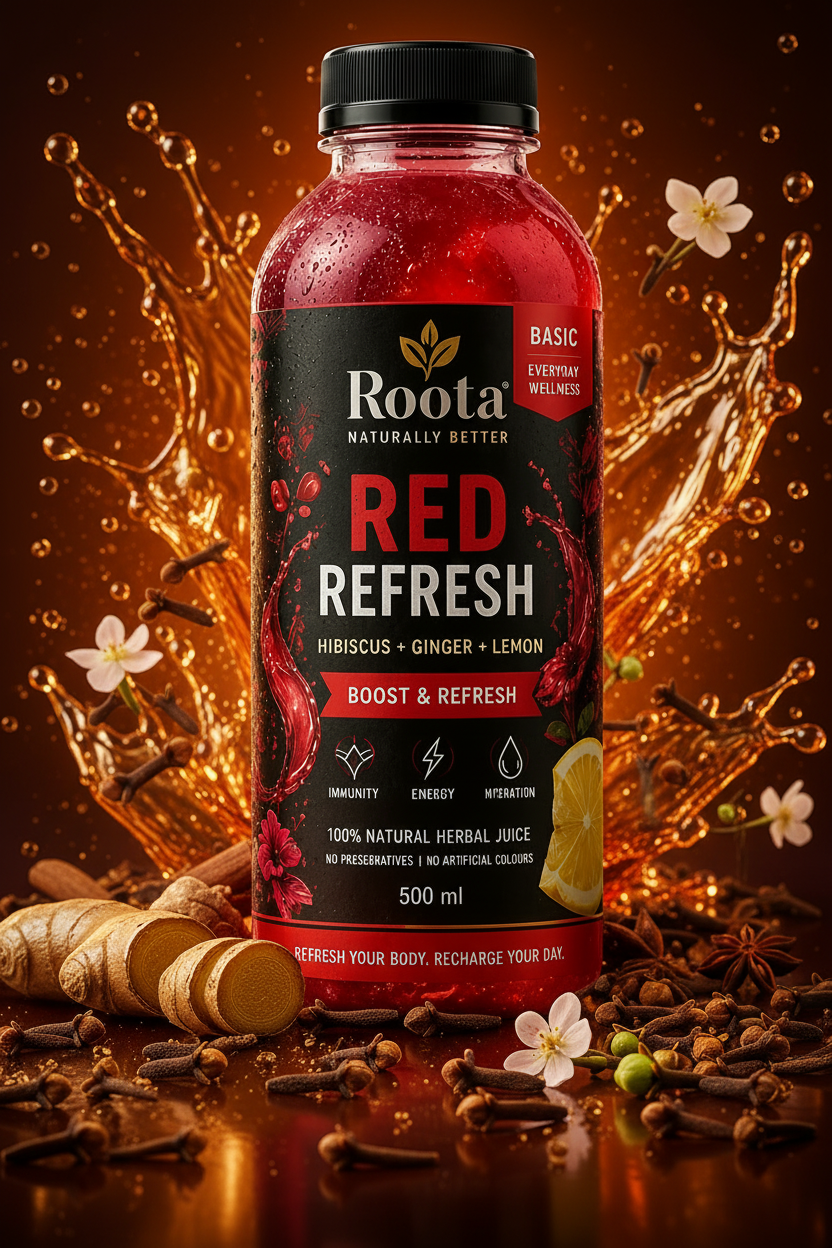 Roota Flavored Hibiscus Drink