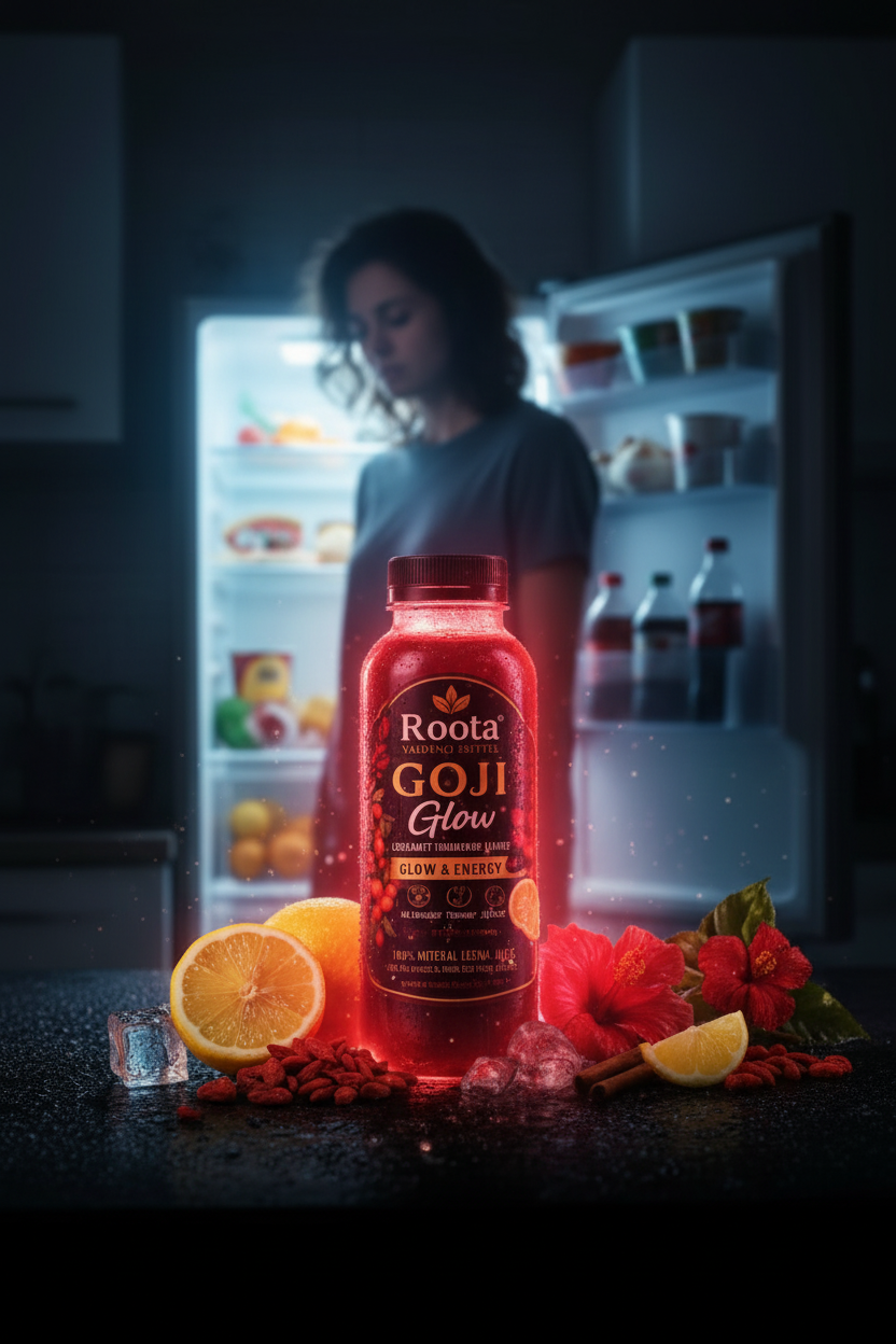 Roota Goji Berries Hibiscus Drink